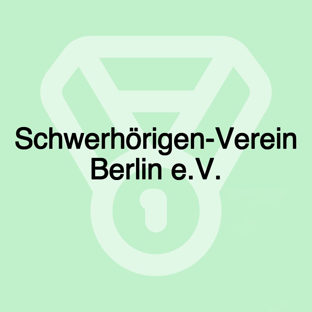 Schwerhörigen-Verein Berlin e.V.