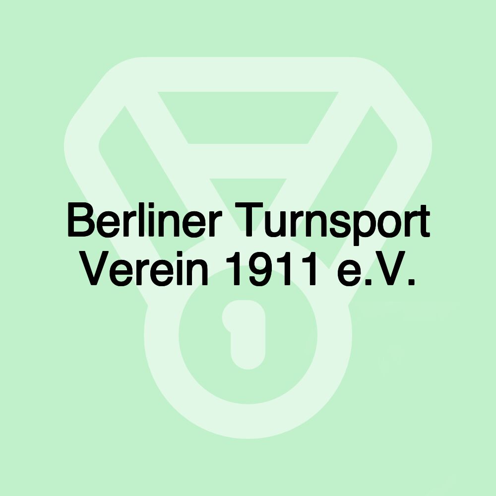 Berliner Turnsport Verein 1911 e.V.