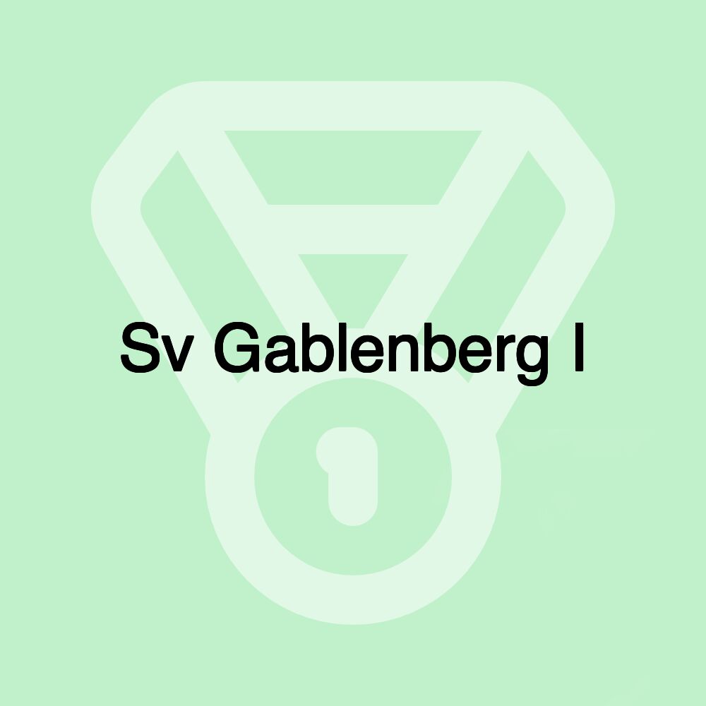 Sv Gablenberg I Sv Gablenberg I