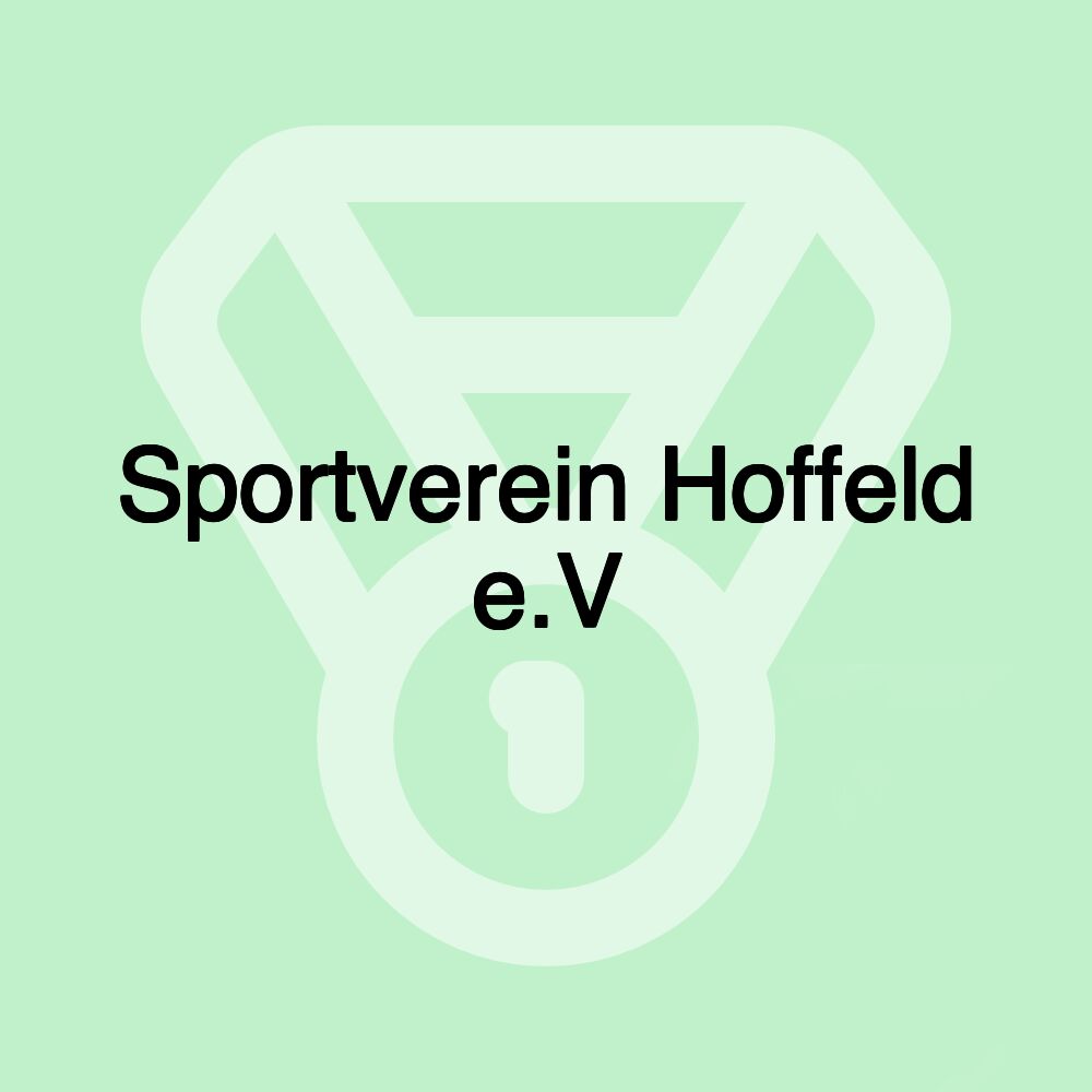 Sportverein Hoffeld e.V Sportverein Hoffeld e.V