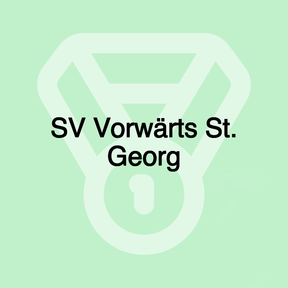 SV Vorwärts St. Georg SV Vorwärts St. Georg