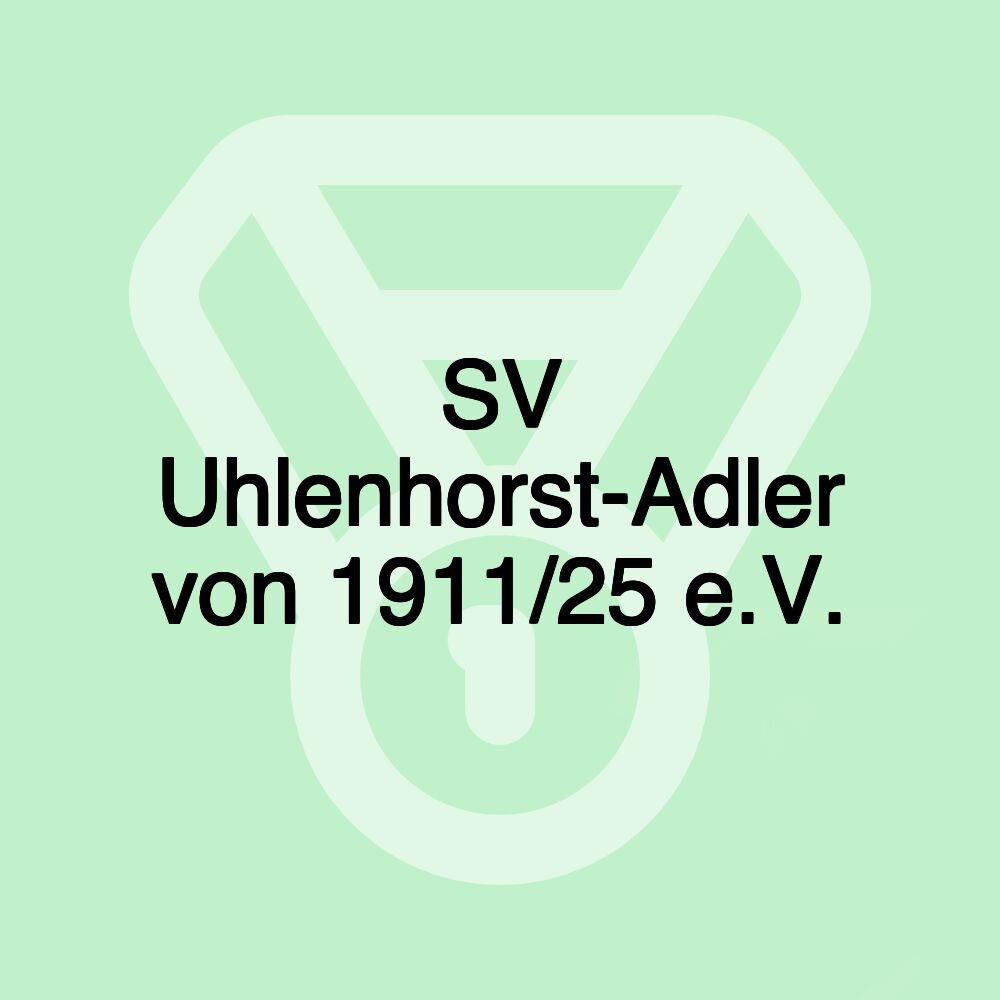 SV Uhlenhorst-Adler von 1911/25 e.V. SV Uhlenhorst-Adler von 1911/25 e.V.