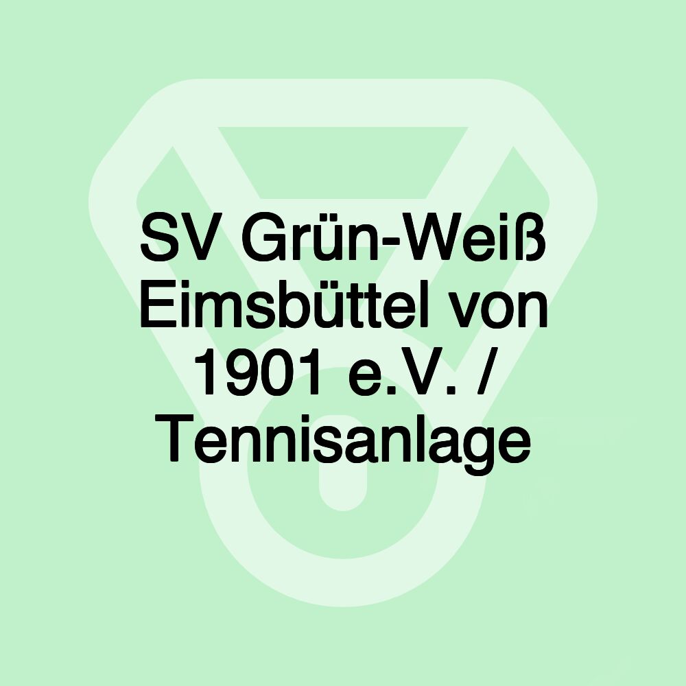 SV Grün-Weiß Eimsbüttel von 1901 e.V. / Tennisanlage SV Grün-Weiß Eimsbüttel von 1901 e.V. / Tennisanlage