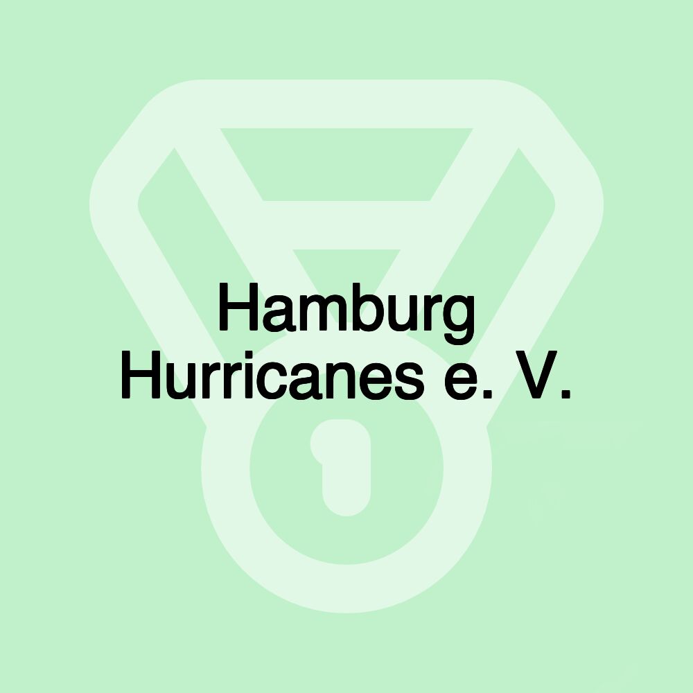 Hamburg Hurricanes e. V. Hamburg Hurricanes e. V.