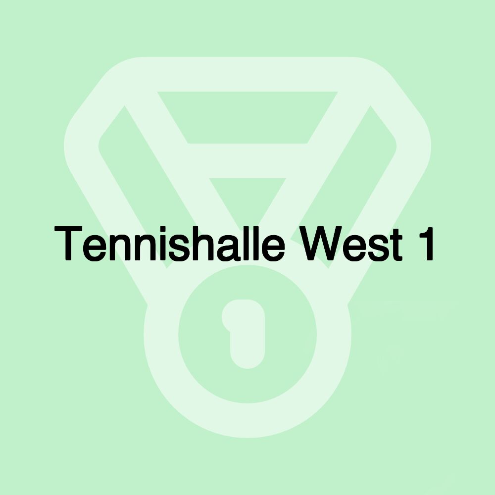 Tennishalle West 1