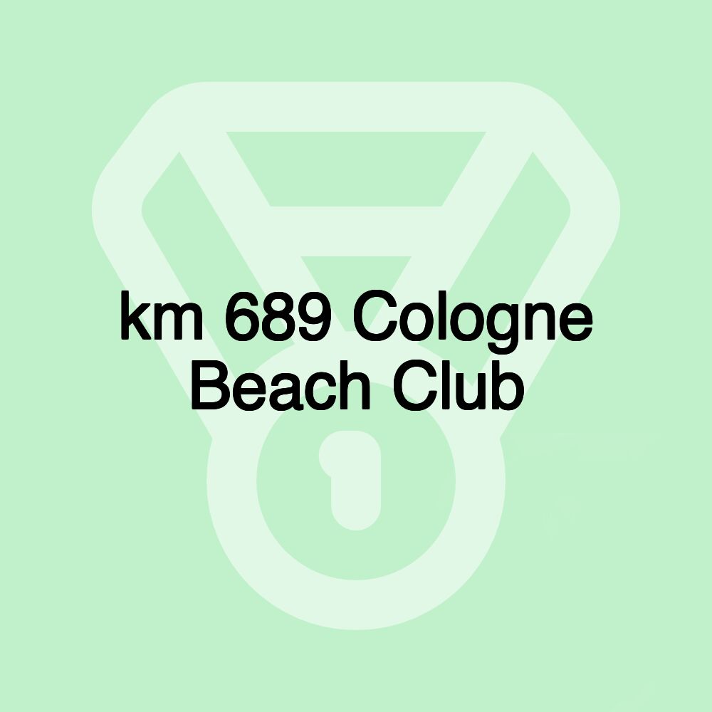 km 689 Cologne Beach Club km 689 Cologne Beach Club