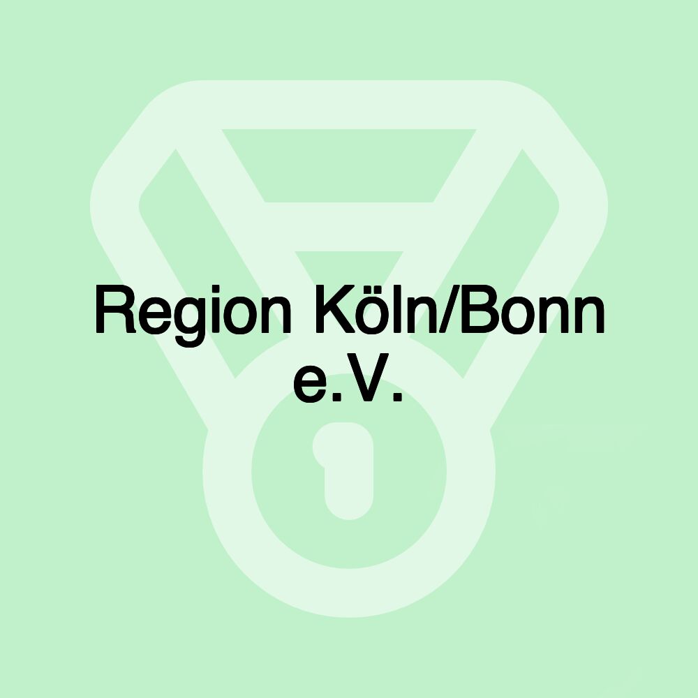Region Köln/Bonn e.V. Region Köln/Bonn e.V.