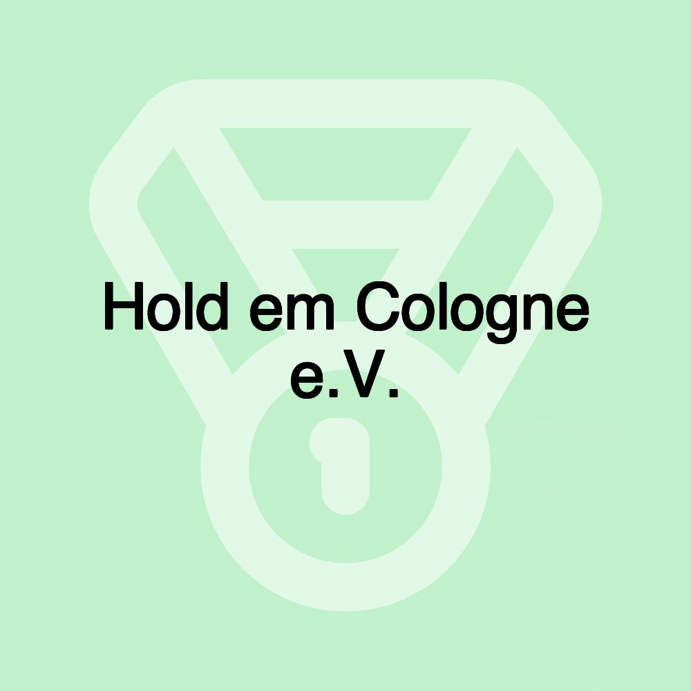 Hold em Cologne e.V.