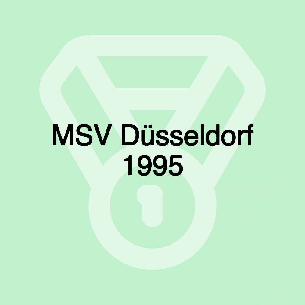 MSV Düsseldorf 1995