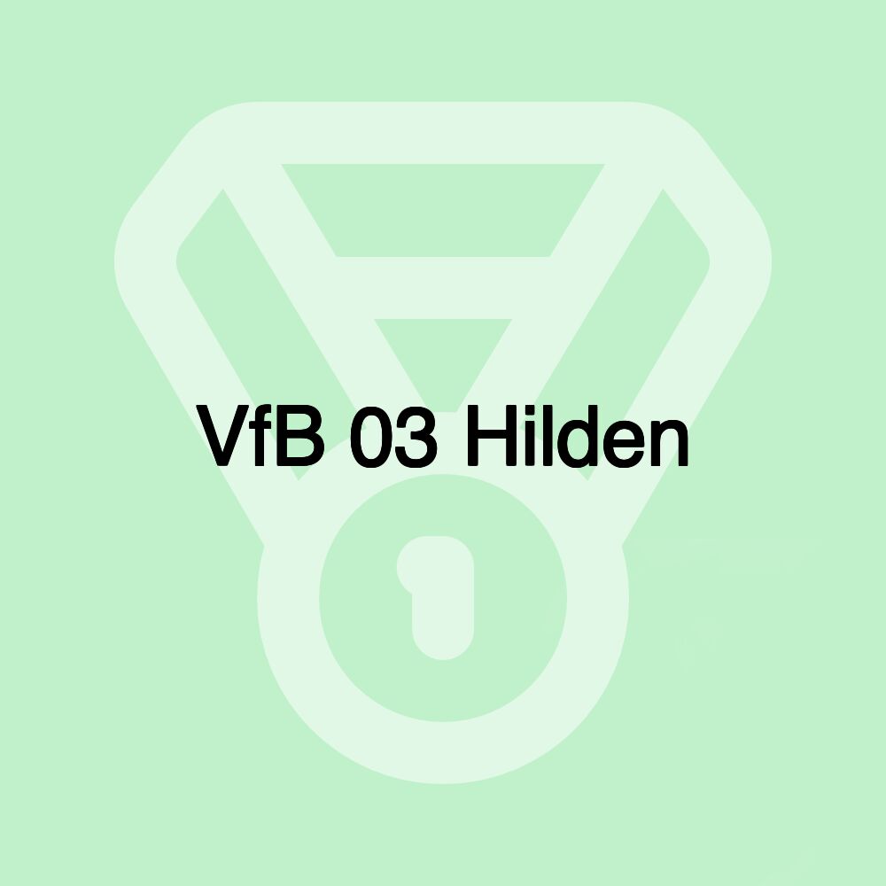 VfB 03 Hilden VfB 03 Hilden