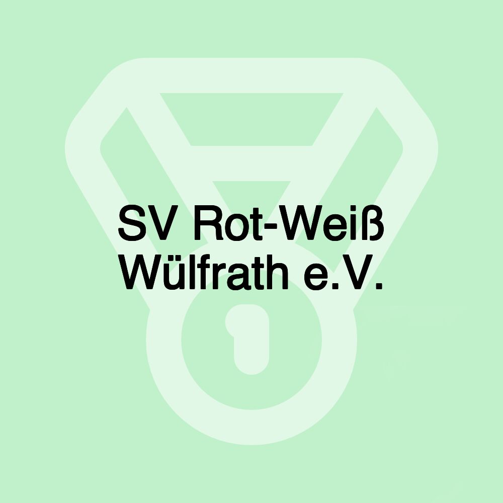 SV Rot-Weiß Wülfrath e.V.