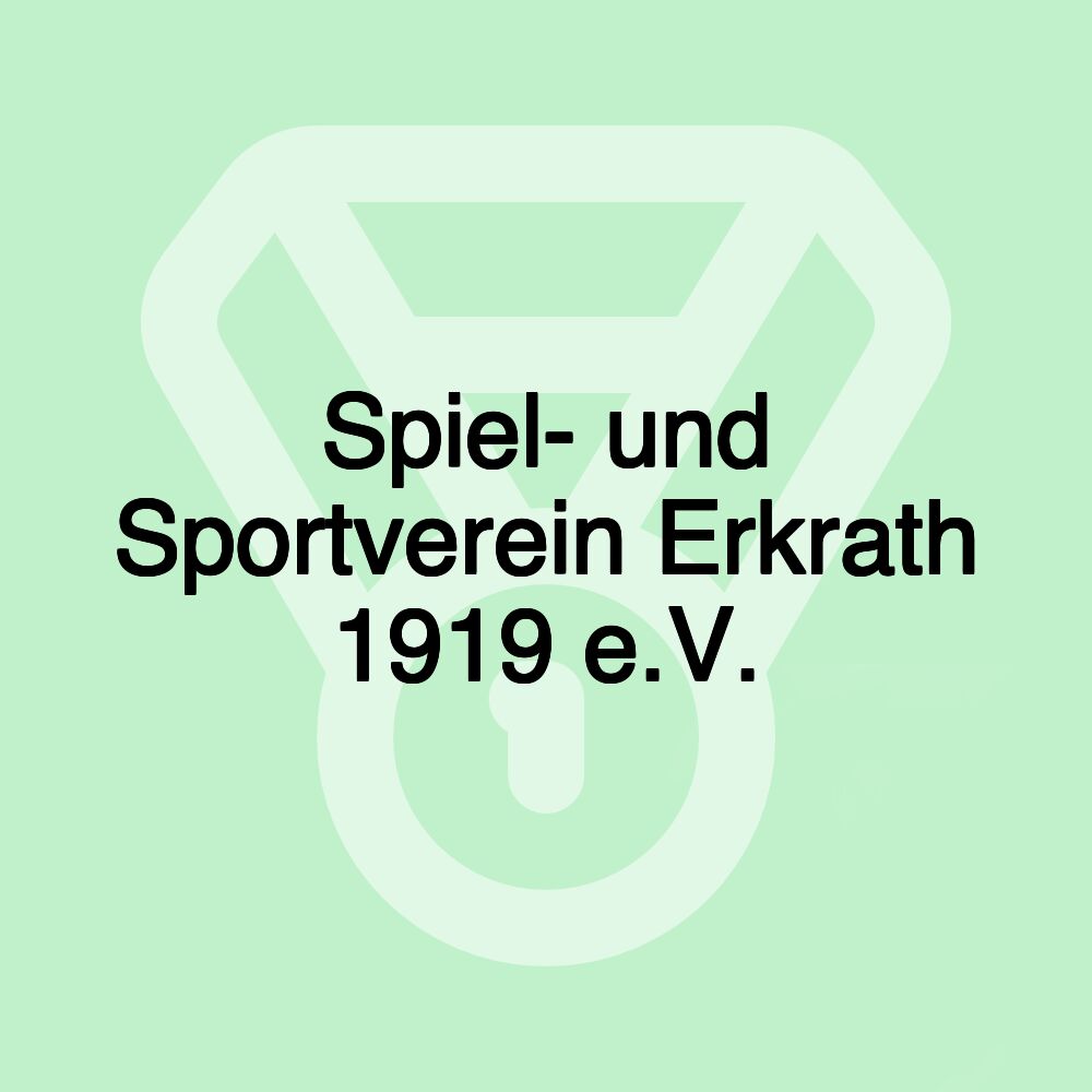 Spiel- und Sportverein Erkrath 1919 e.V. Spiel- und Sportverein Erkrath 1919 e.V.