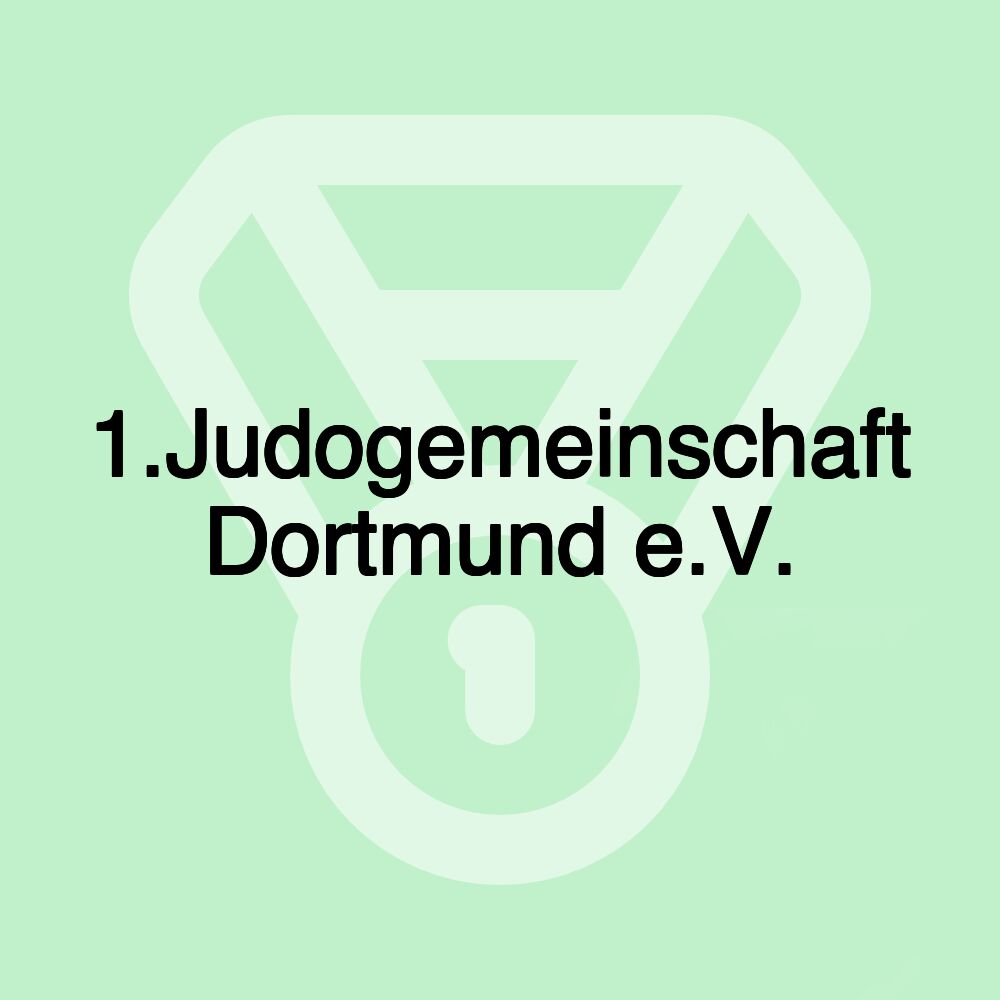 1.Judogemeinschaft Dortmund e.V. 1.Judogemeinschaft Dortmund e.V.