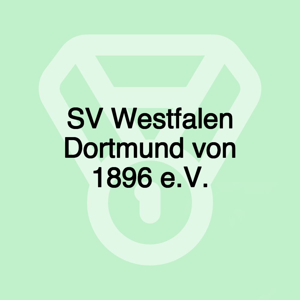 SV Westfalen Dortmund von 1896 e.V. SV Westfalen Dortmund von 1896 e.V.
