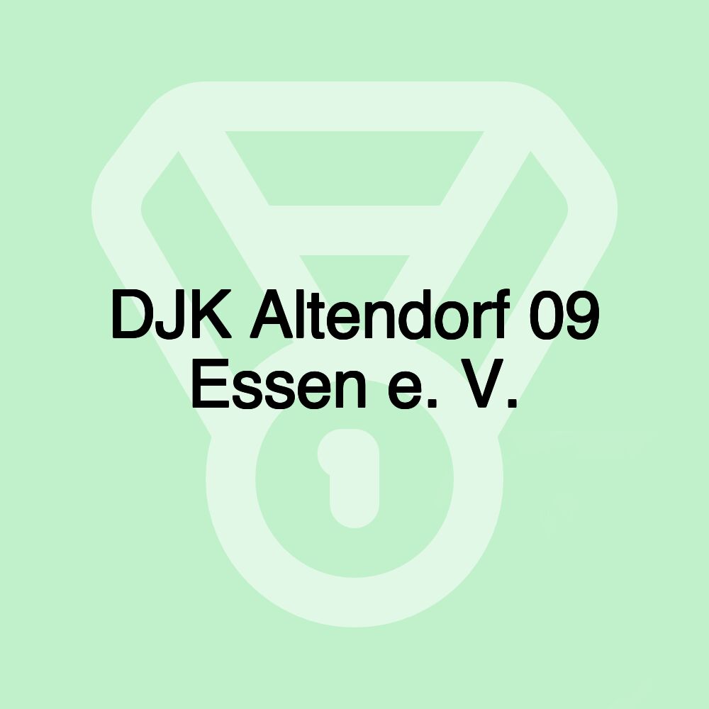 DJK Altendorf 09 Essen e. V. DJK Altendorf 09 Essen e. V.