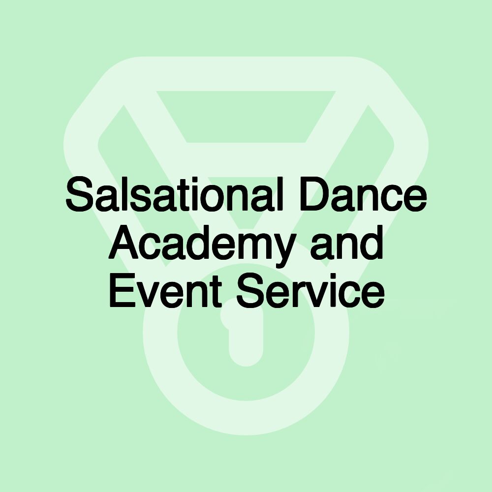 Salsational Dance Academy and Event Service