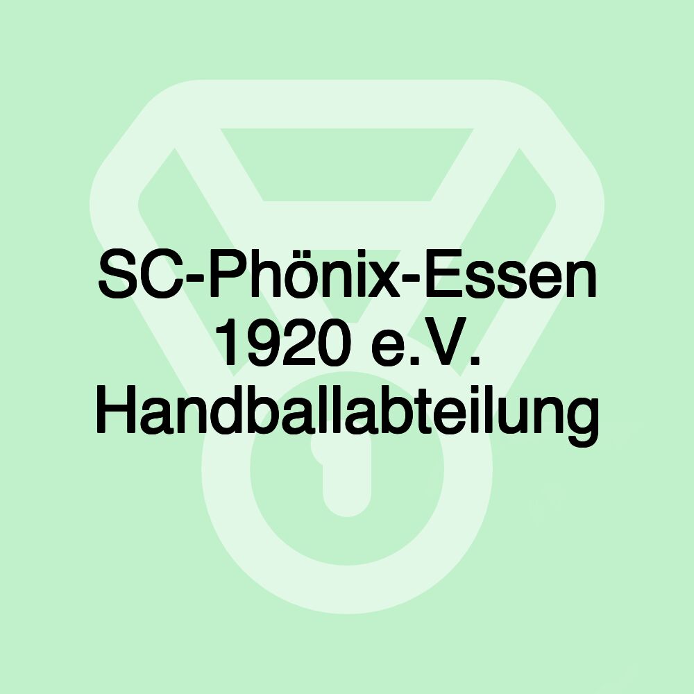 SC-Phönix-Essen 1920 e.V. Handballabteilung