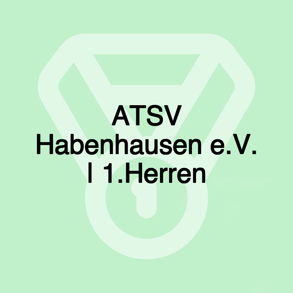 ATSV Habenhausen e.V. | 1.Herren