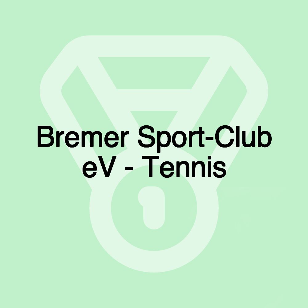 Bremer Sport-Club eV - Tennis