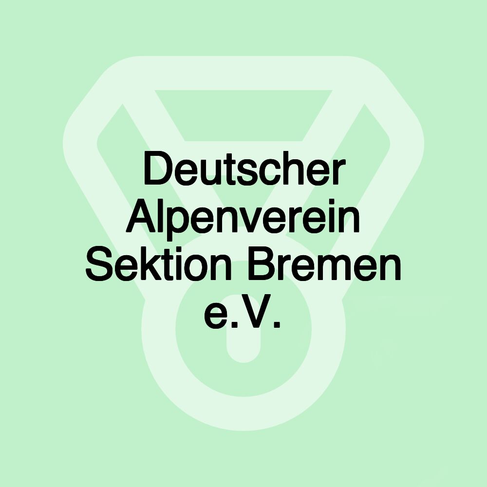 Deutscher Alpenverein Sektion Bremen e.V.
