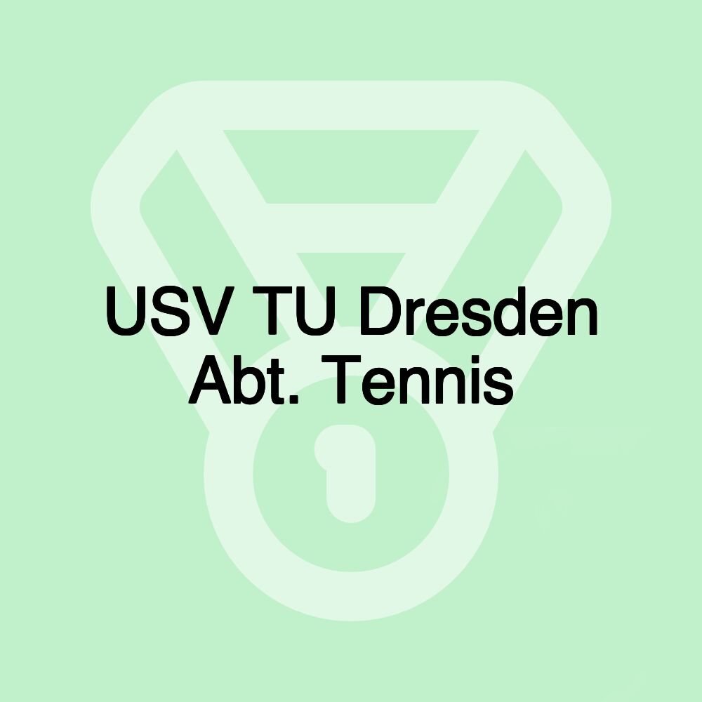 USV TU Dresden Abt. Tennis