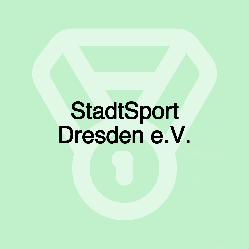 StadtSport Dresden e.V. StadtSport Dresden e.V.