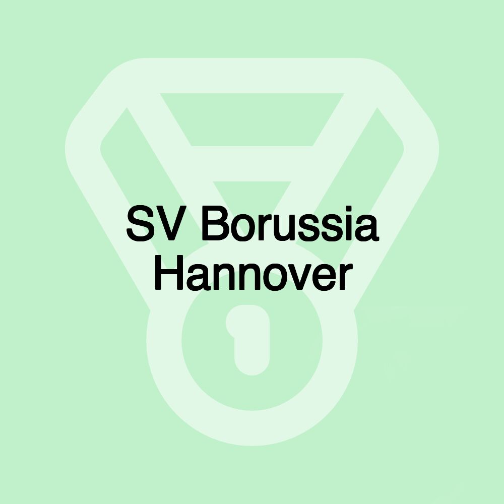 SV Borussia Hannover SV Borussia Hannover