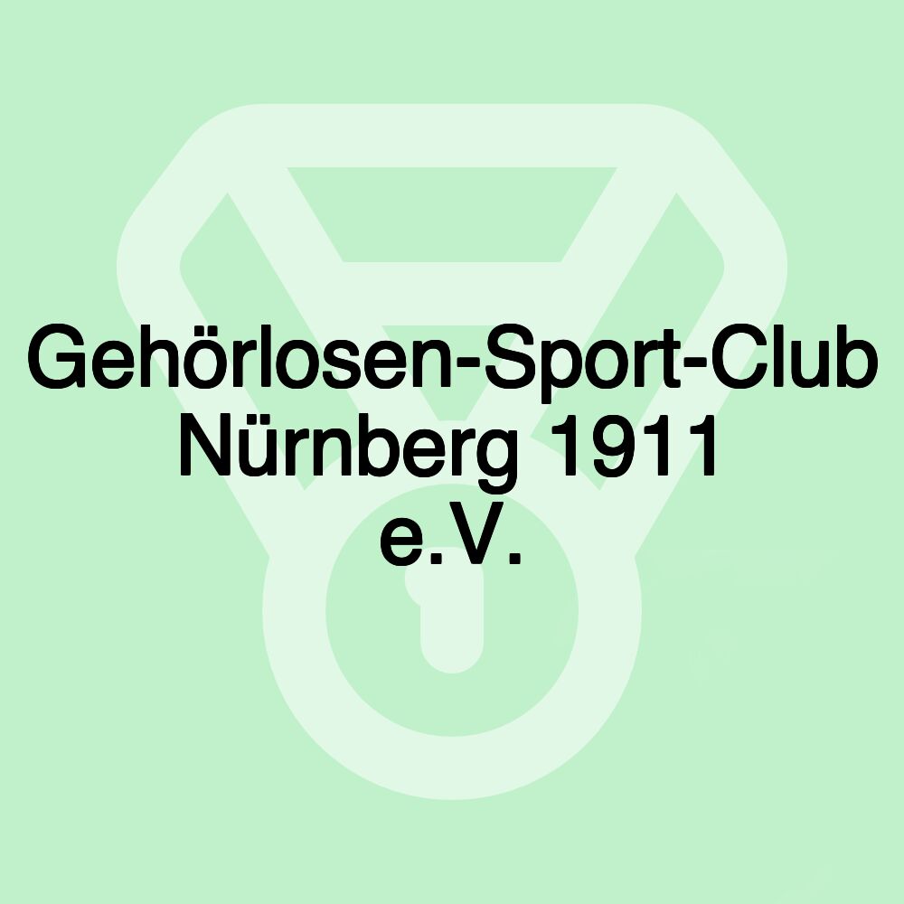 Gehörlosen-Sport-Club Nürnberg 1911 e.V.