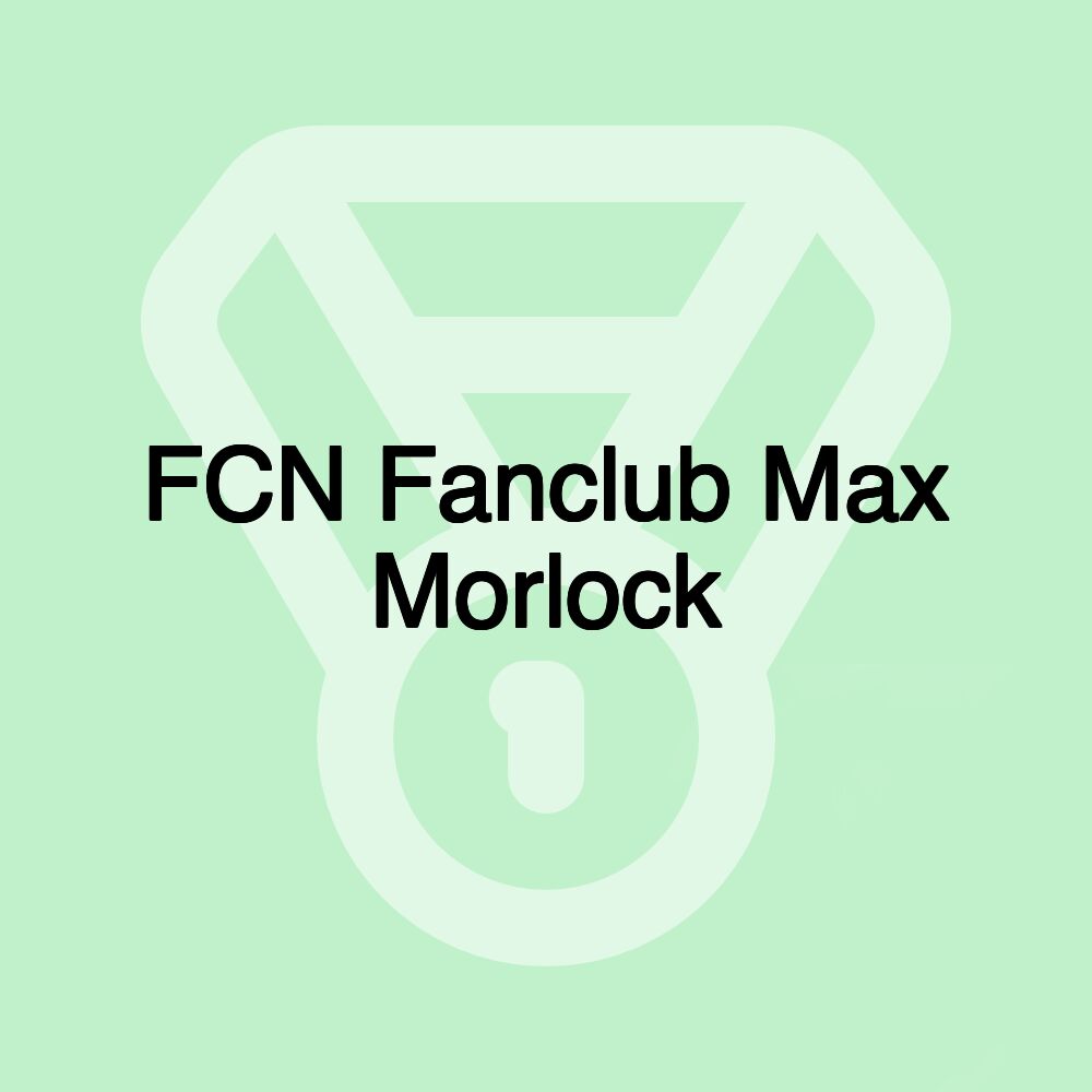 FCN Fanclub Max Morlock