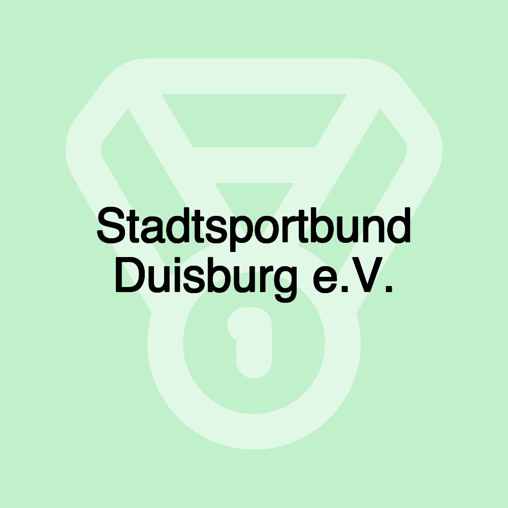 Stadtsportbund Duisburg e.V.