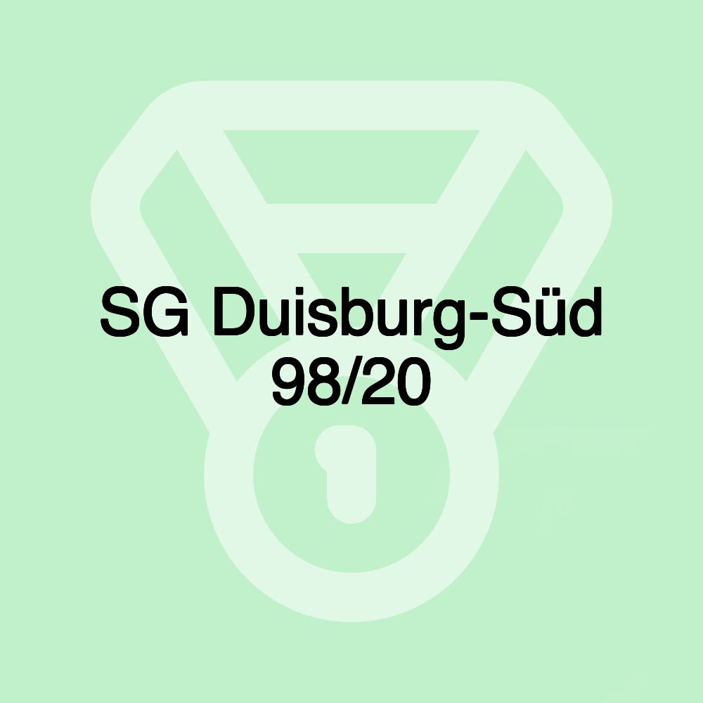 SG Duisburg-Süd 98/20