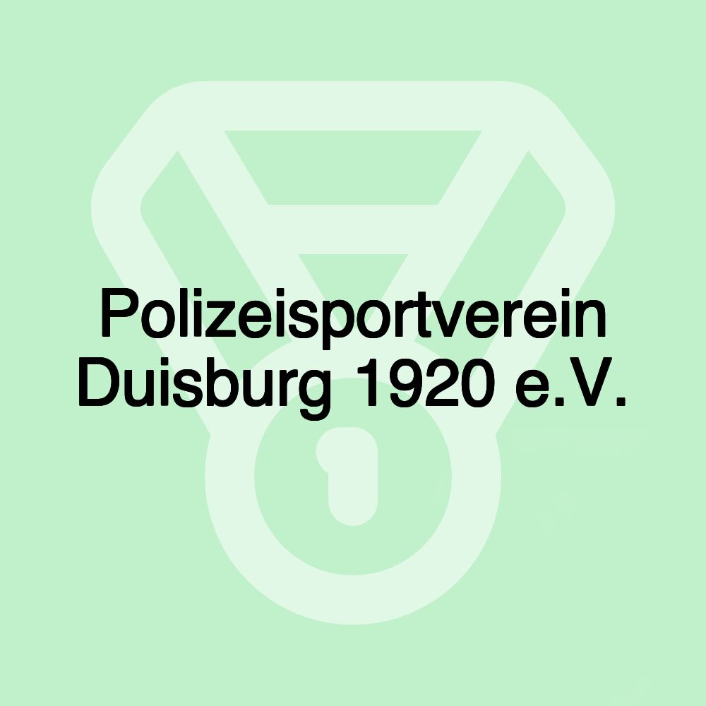 Polizeisportverein Duisburg 1920 e.V.