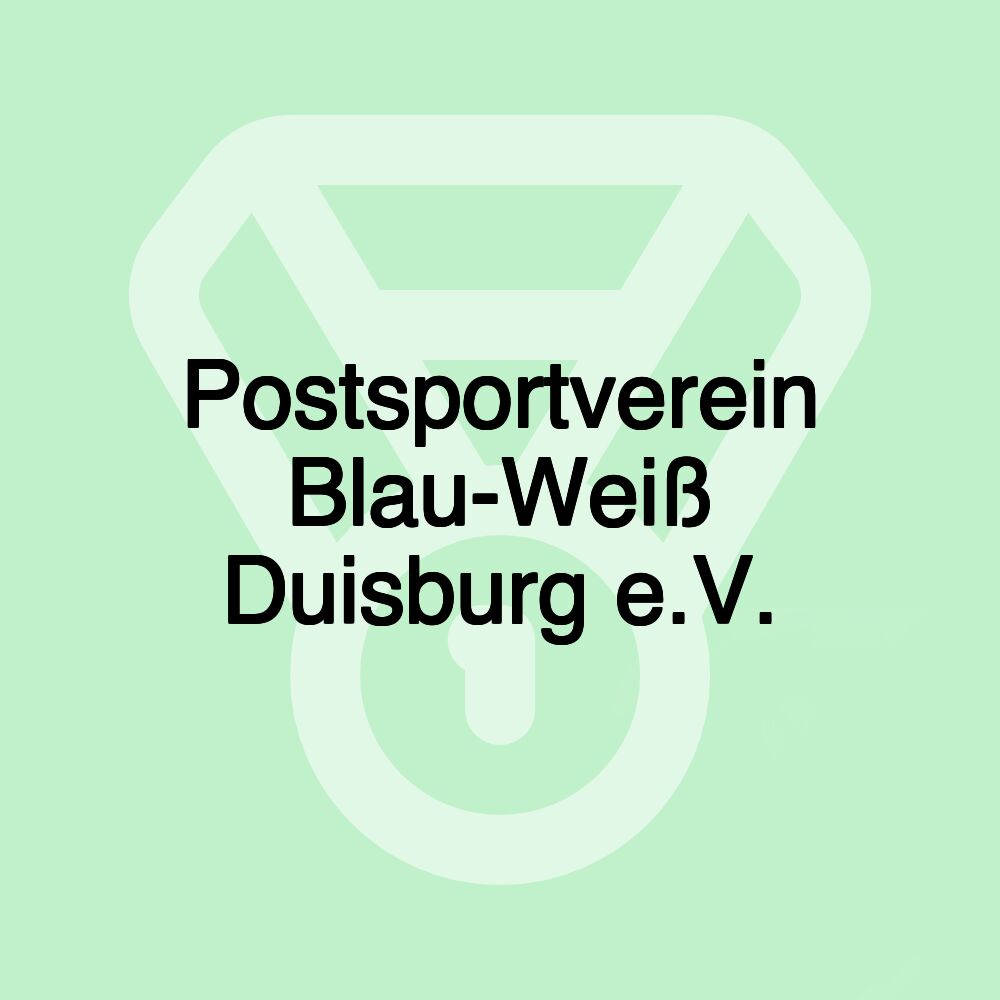 Postsportverein Blau-Weiß Duisburg e.V.