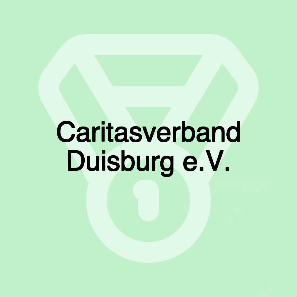 Caritasverband Duisburg e.V. Caritasverband Duisburg e.V.