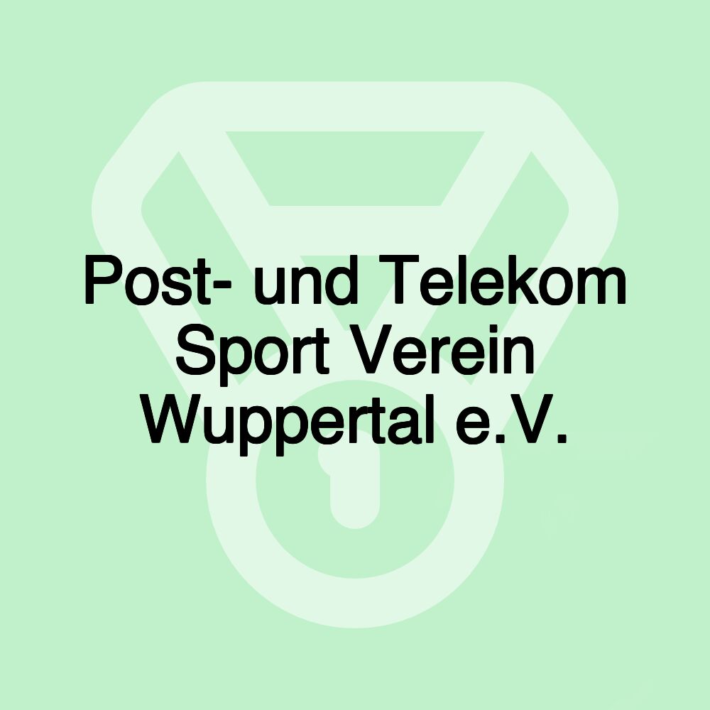 Post- und Telekom Sport Verein Wuppertal e.V.
