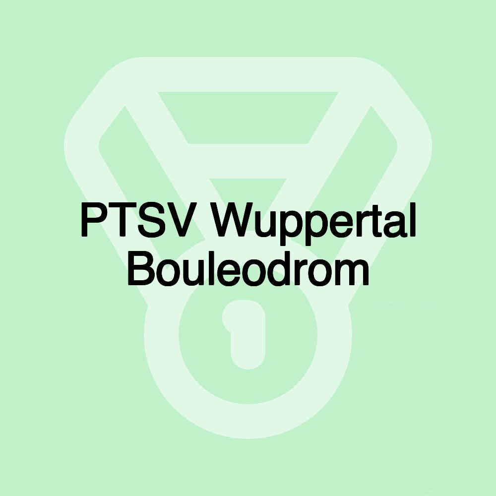 PTSV Wuppertal Bouleodrom
