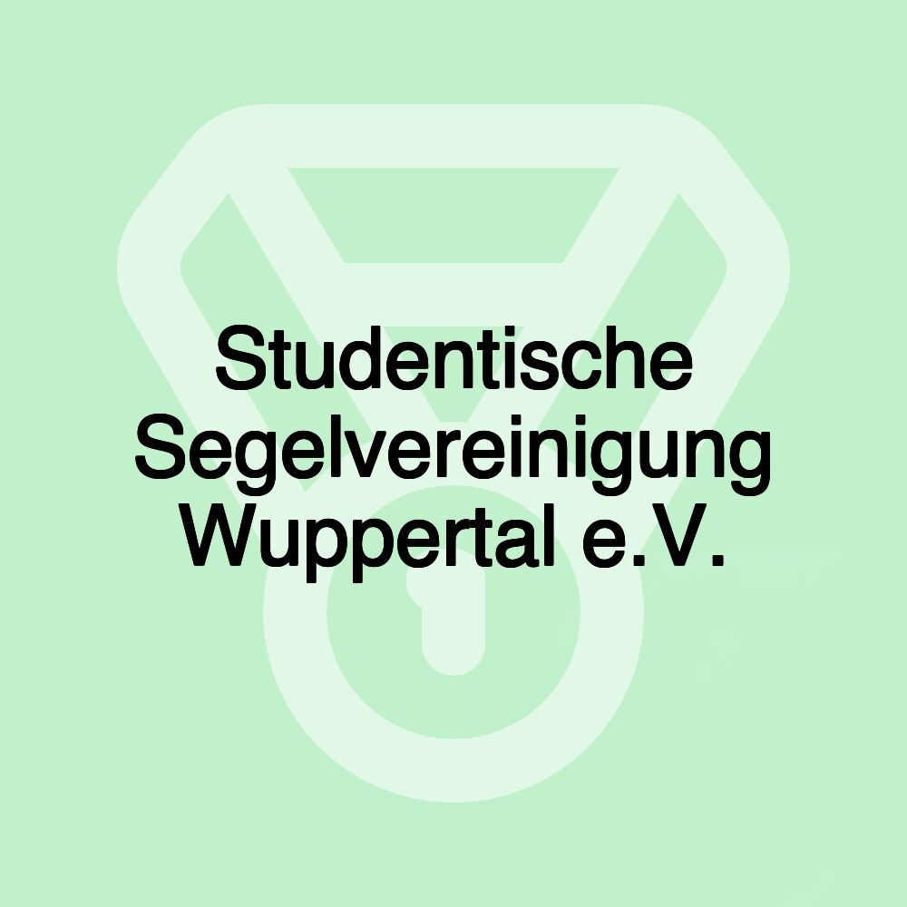Studentische Segelvereinigung Wuppertal e.V.