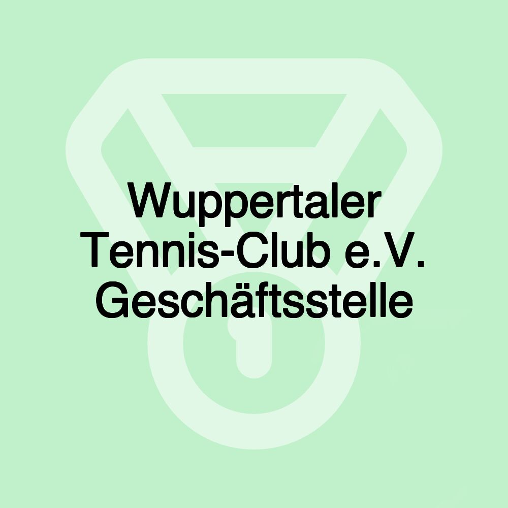Wuppertaler Tennis-Club e.V. Geschäftsstelle