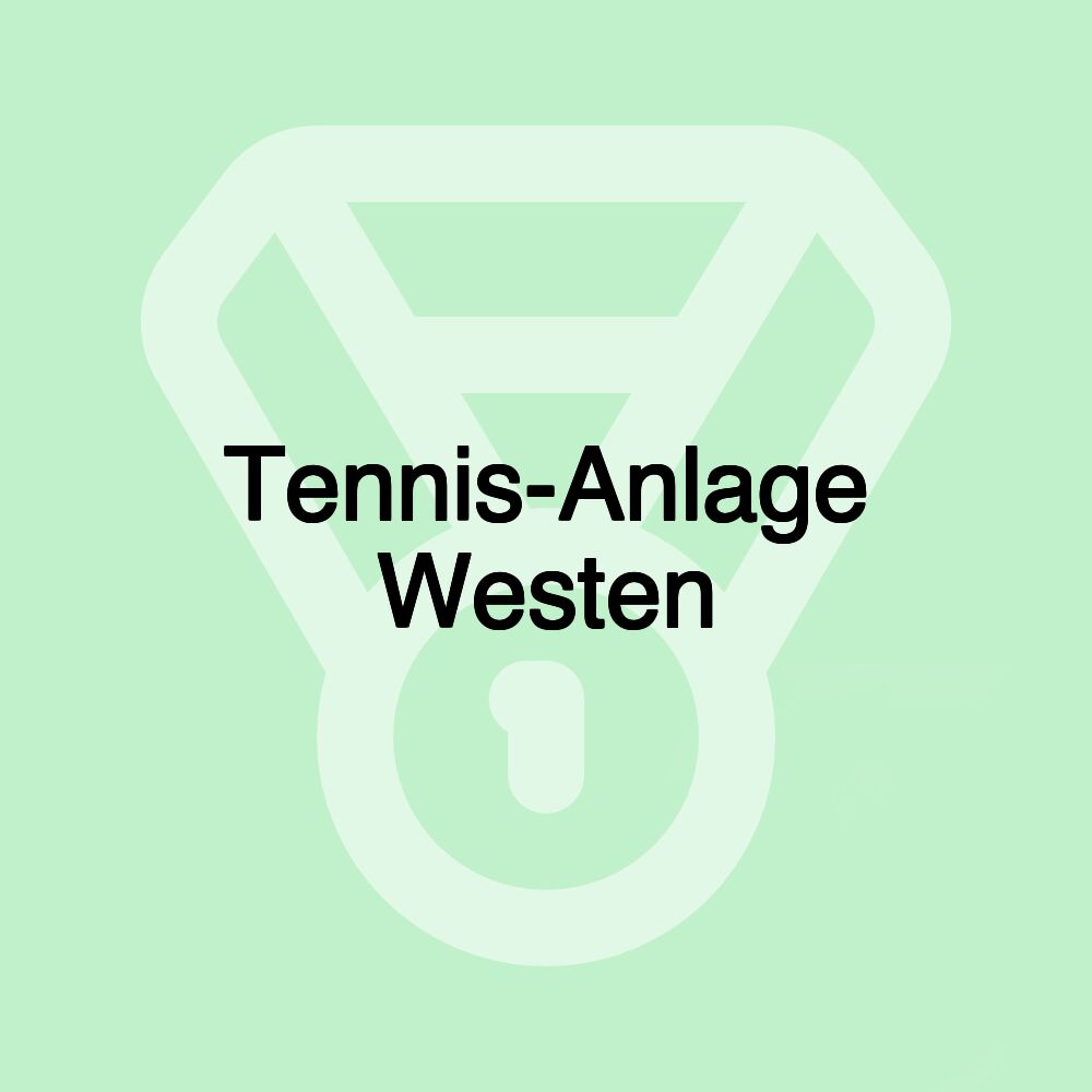 Tennis-Anlage Westen