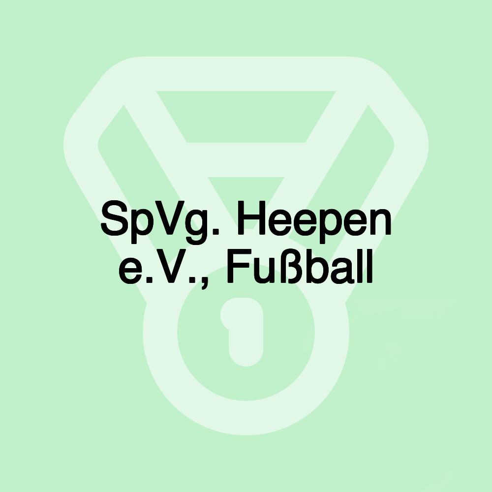 SpVg. Heepen e.V., Fußball