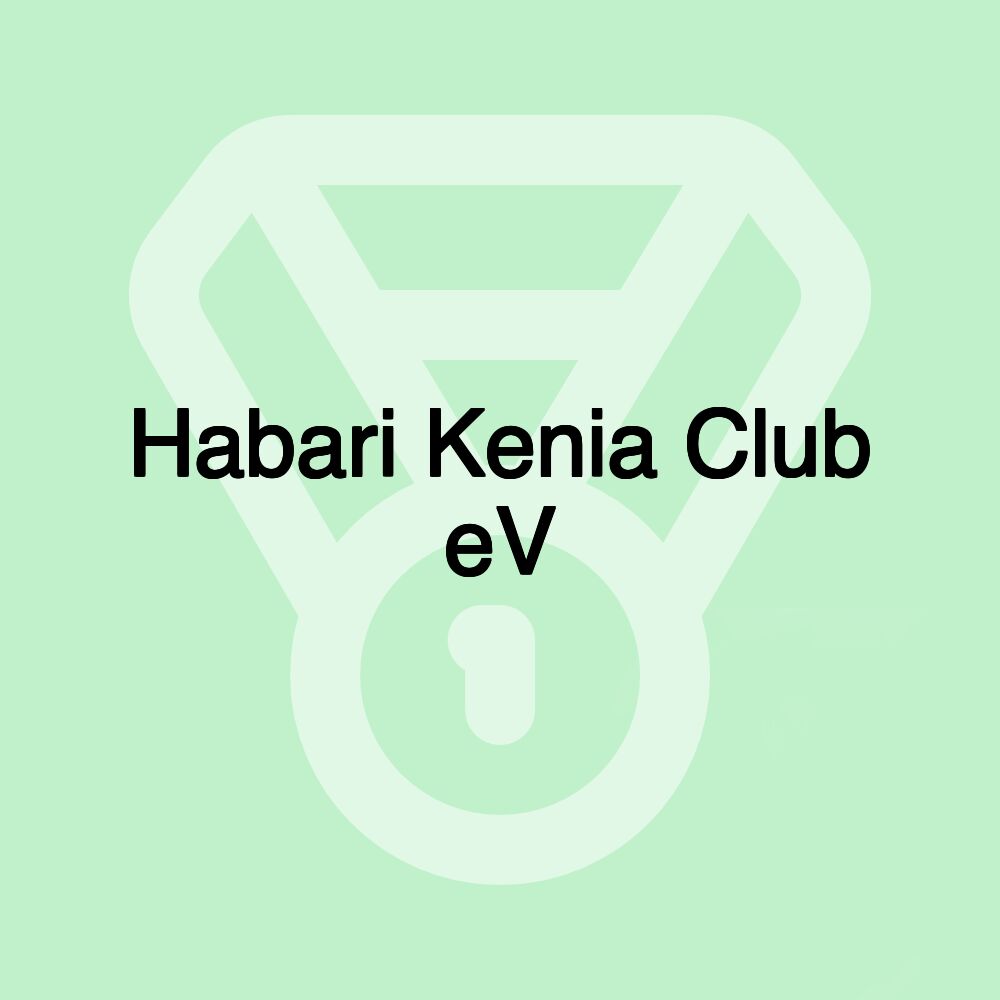 Habari Kenia Club eV