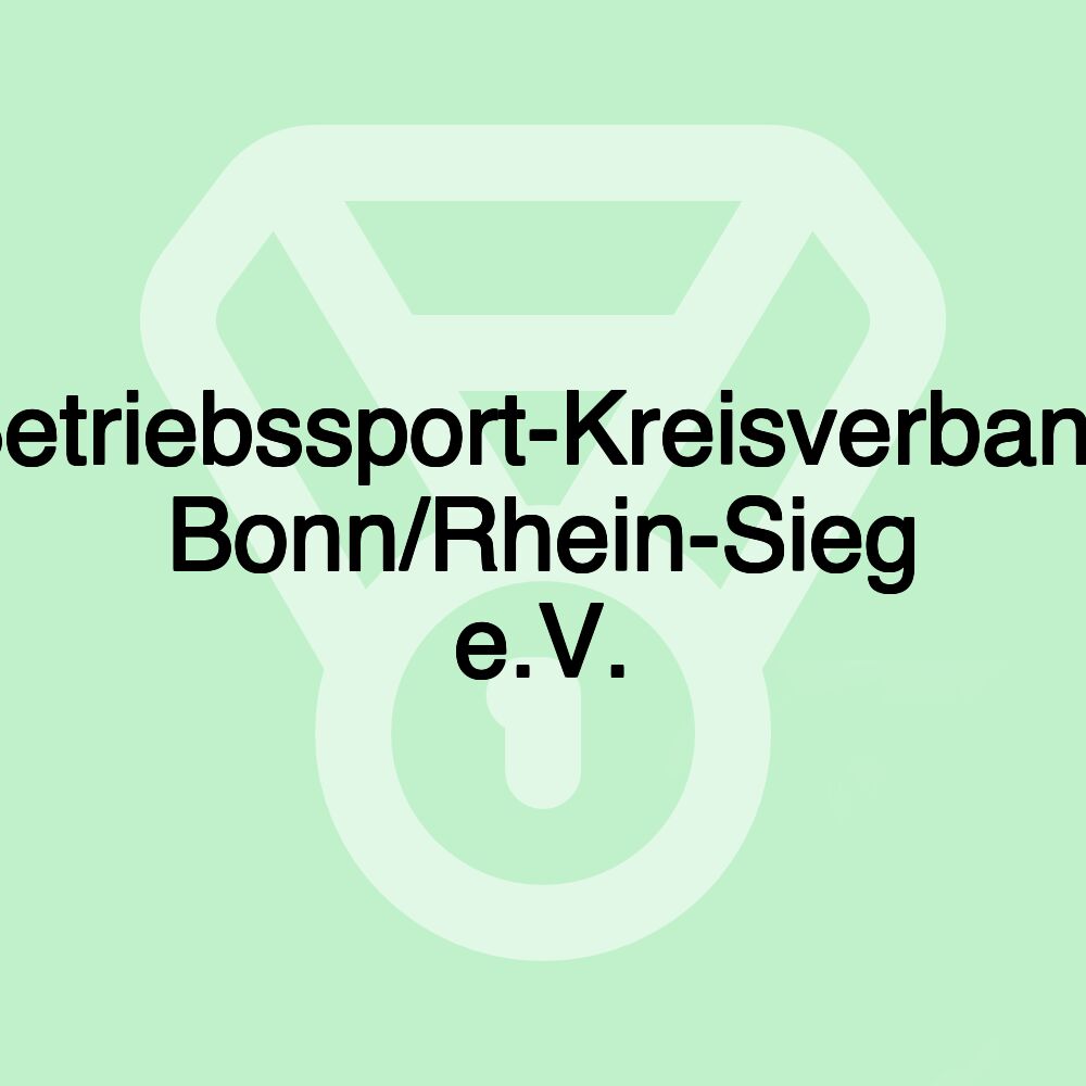 Betriebssport-Kreisverband Bonn/Rhein-Sieg e.V.