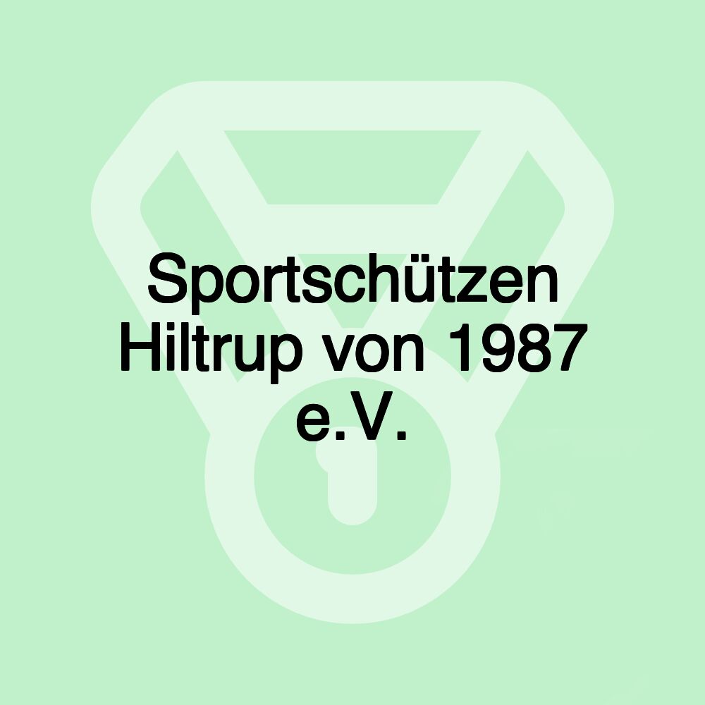 Sportschützen Hiltrup von 1987 e.V.