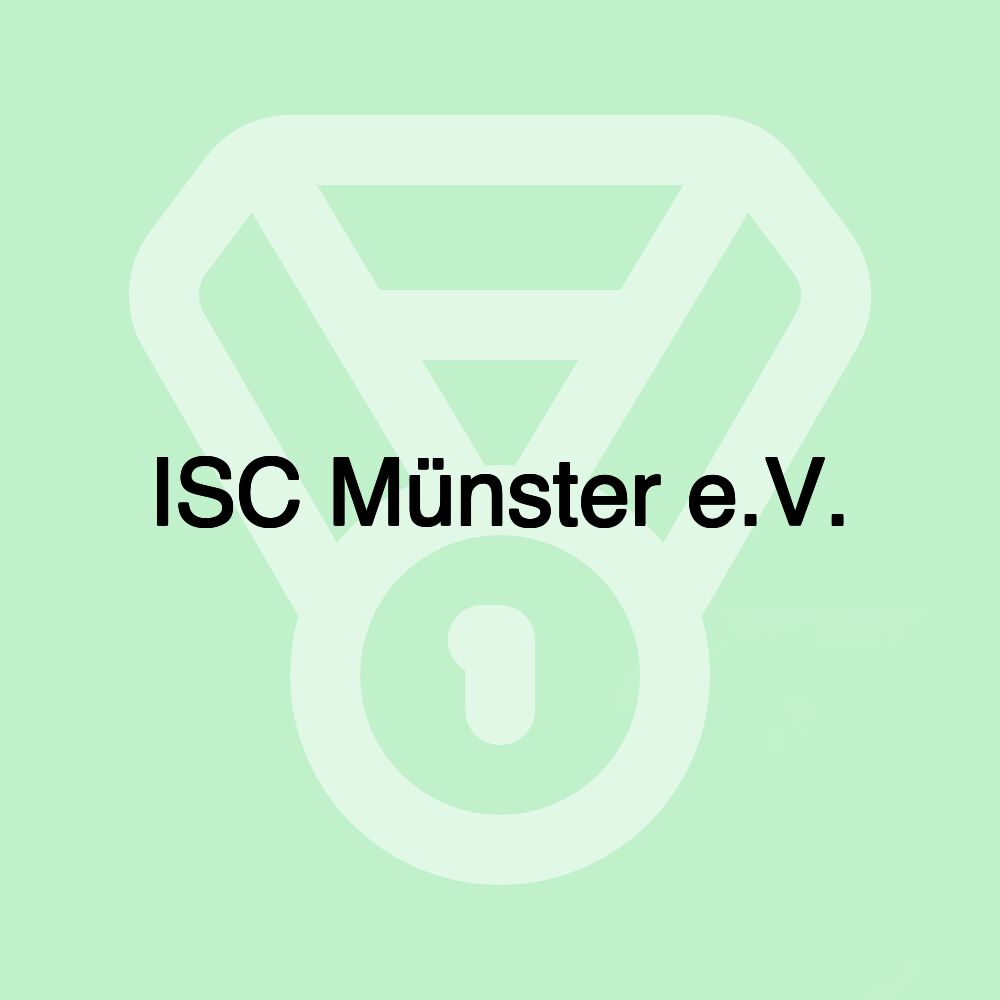 ISC Münster e.V. ISC Münster e.V.