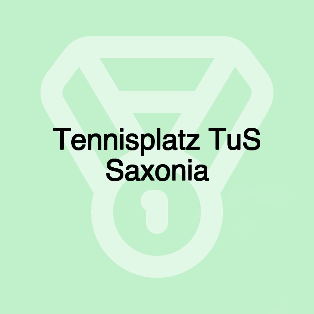 Tennisplatz TuS Saxonia