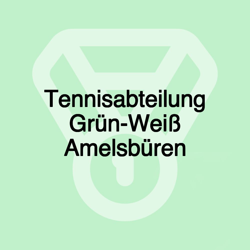Tennisabteilung Grün-Weiß Amelsbüren Tennisabteilung Grün-Weiß Amelsbüren