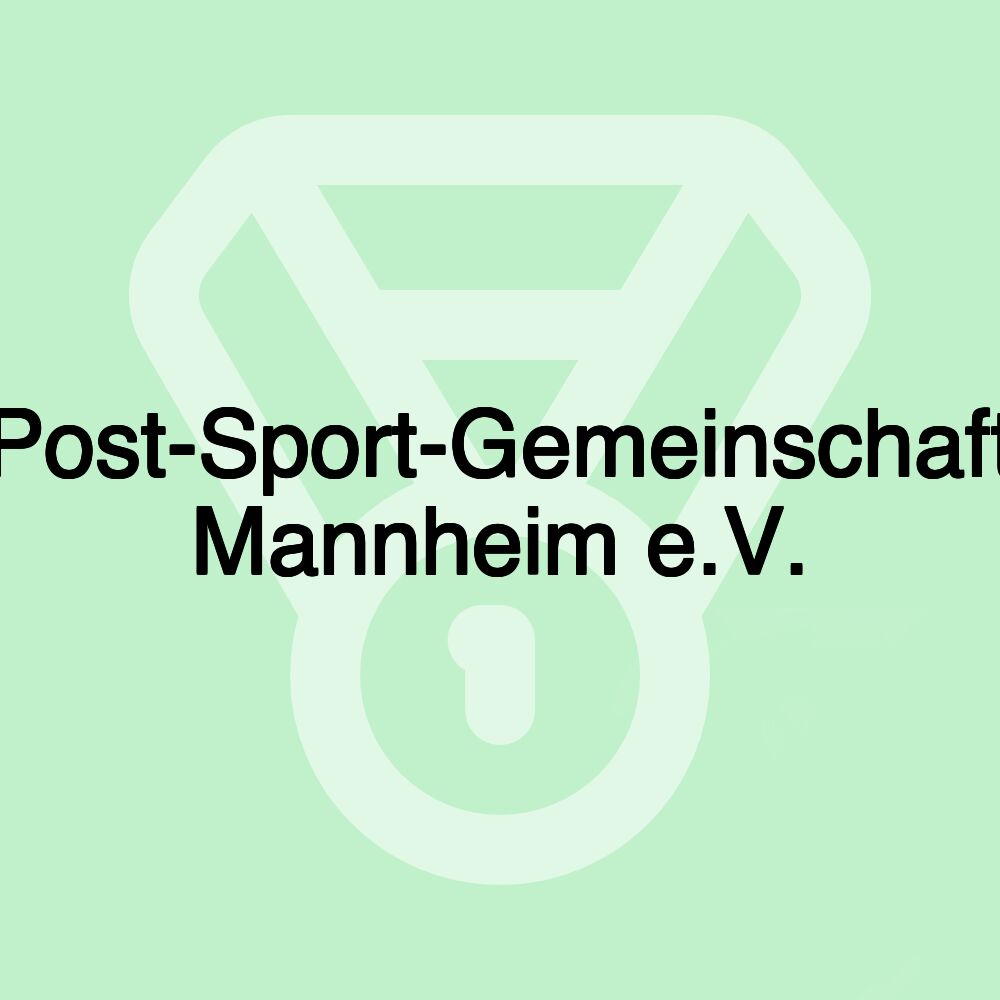 Post-Sport-Gemeinschaft Mannheim e.V.