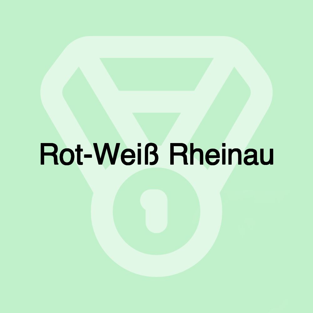 Rot-Weiß Rheinau Rot-Weiß Rheinau
