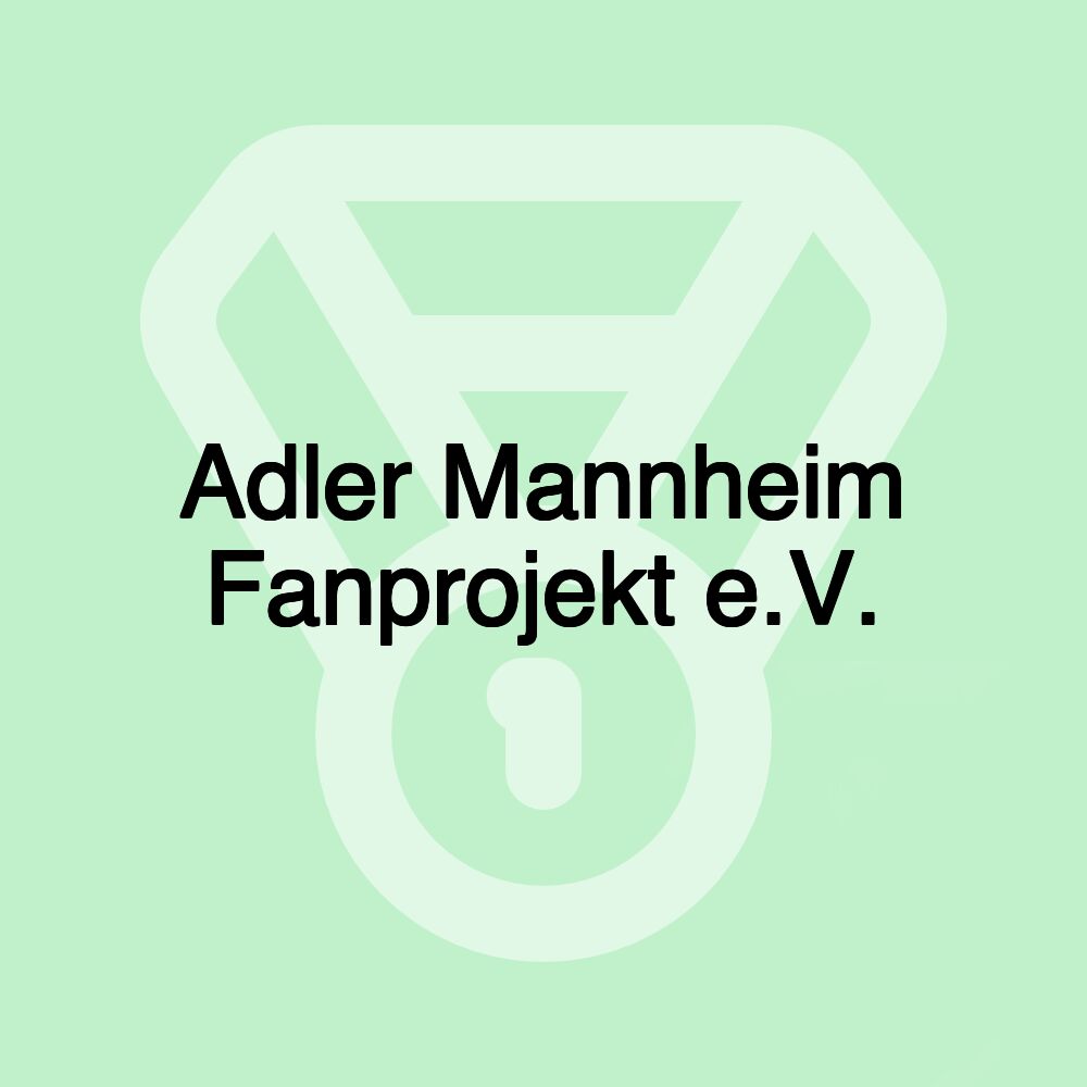 Adler Mannheim Fanprojekt e.V.