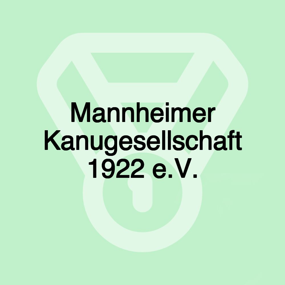 Mannheimer Kanugesellschaft 1922 e.V.
